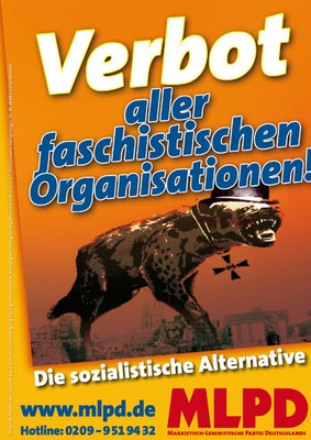 Verbot aller faschistischen Organisationen!