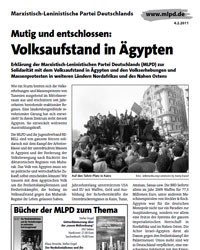   Mutig und entschlossen: Volksaufstand in Ägypten