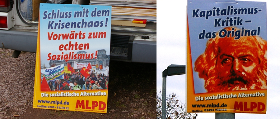 Wahlplakate