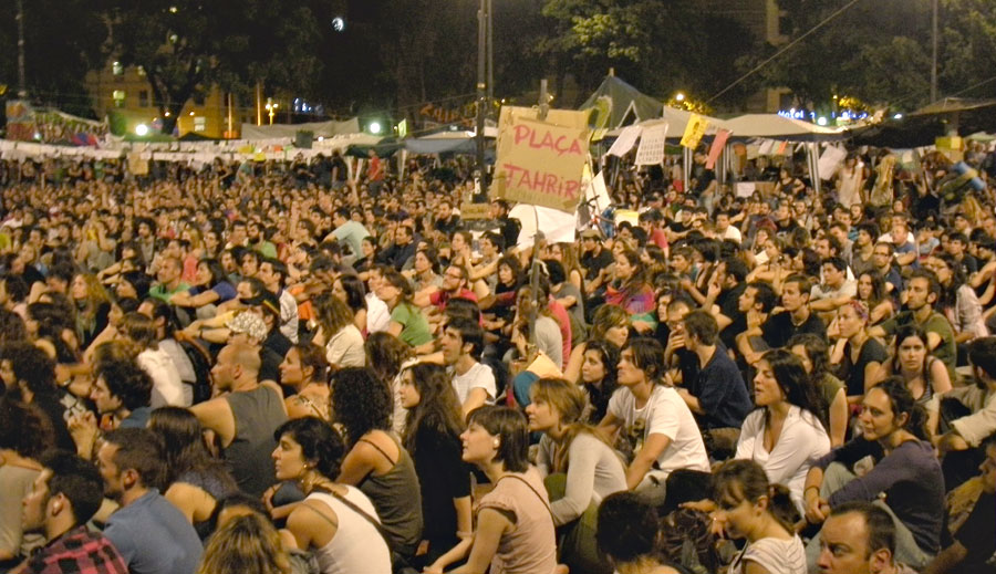 Jugendproteste in Spanien