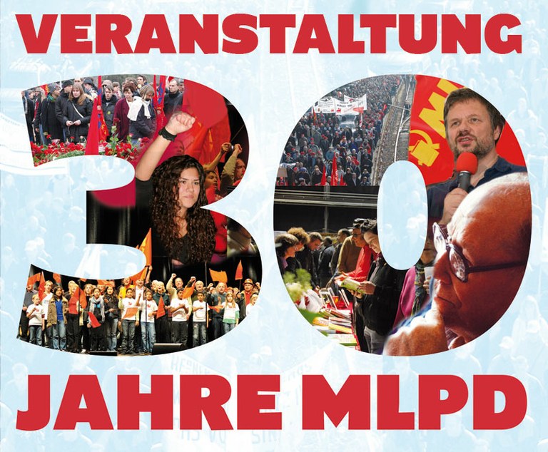 Informationen zur Großveranstaltung - 30 Jahre MLPD