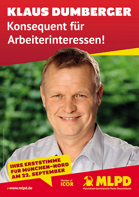 Klaus Dumberger Wahlplakat