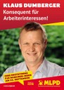 Klaus Dumberger Wahlplakat