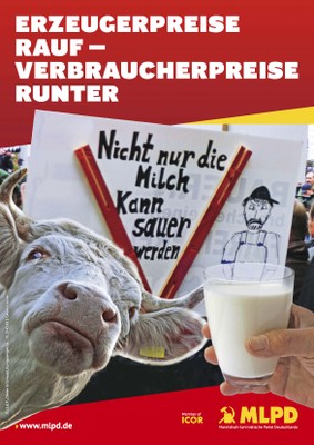 Erzeugerpreise rauf - Verbraucherpreise runter