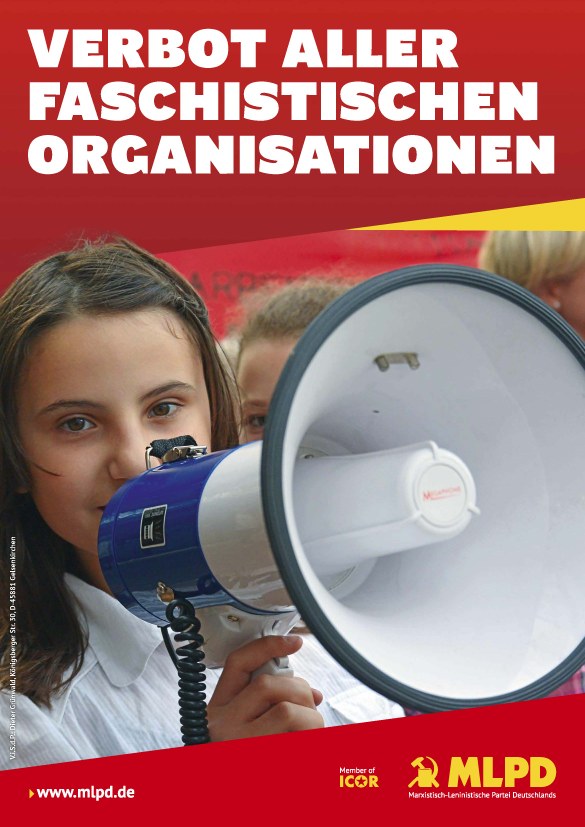 Verbot aller faschistischer Organisationen