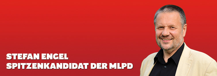 Stefan Engel Spitzenkandidat der MLPD