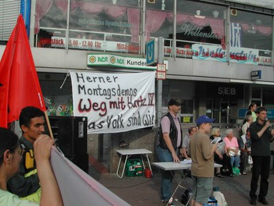 Montagsdemo Herne