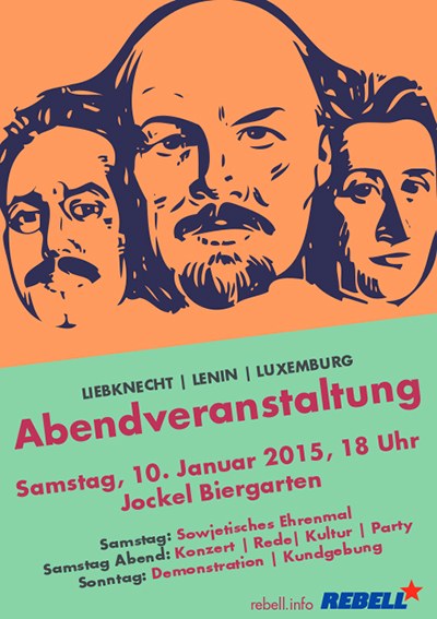 Lenin-Liebknecht-Luxemburg-Aktivitäten 2015