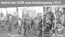 Aufruf der ICOR zum Antikriegstag 2015 erschienen