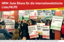 NRW: Gute Bilanz für die Internationalistische  Liste/MLPD 