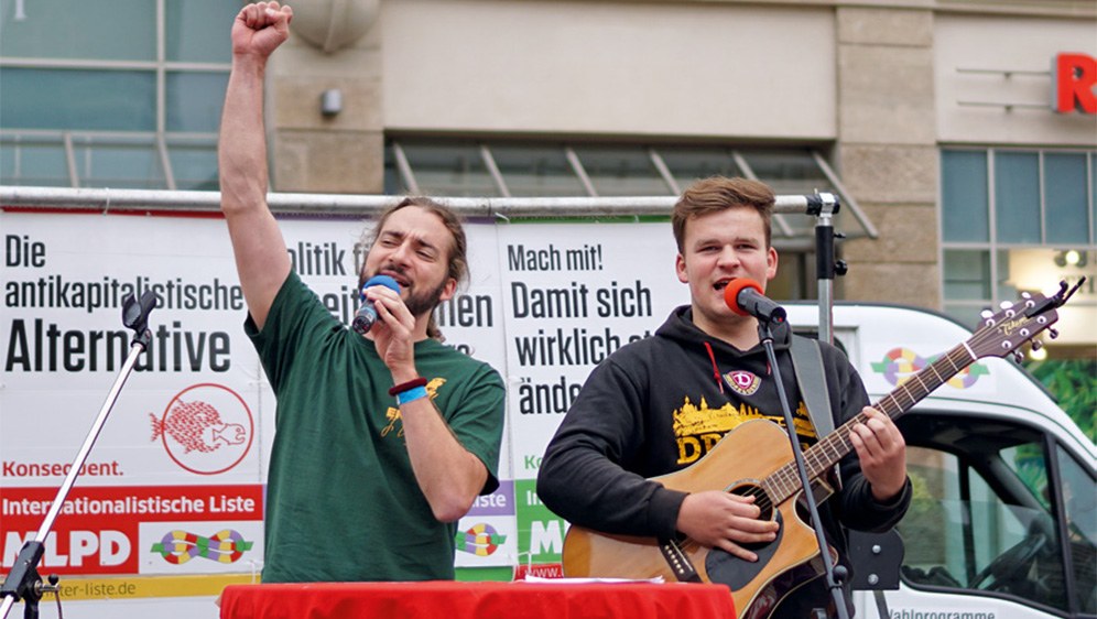 Kundgebungstour im hohen Norden