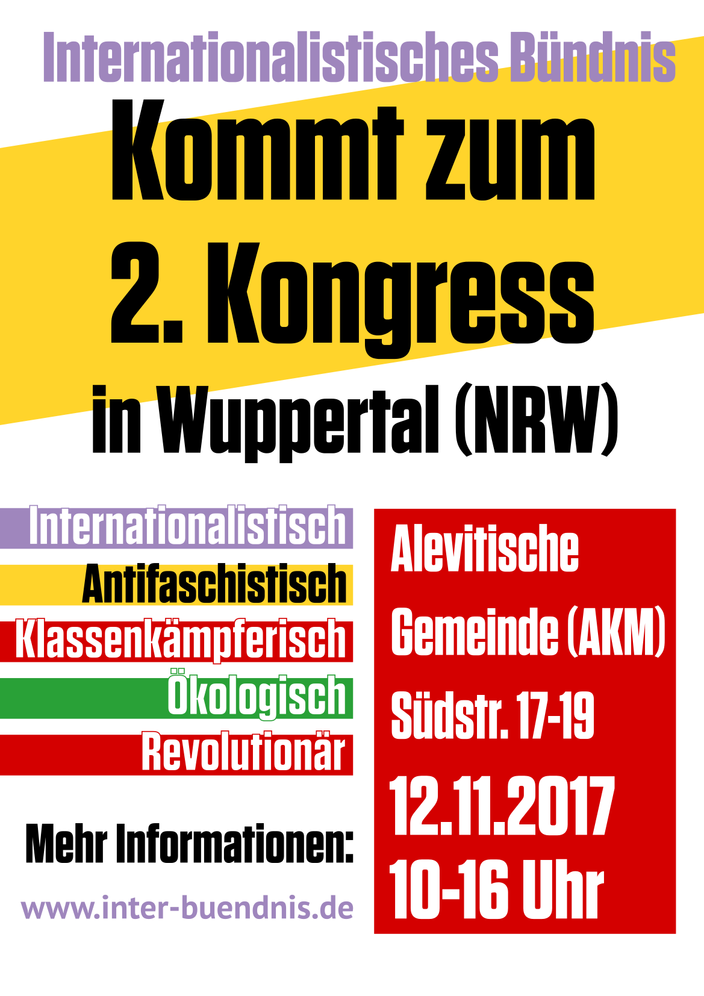 Auf zum 2. Bündniskongress