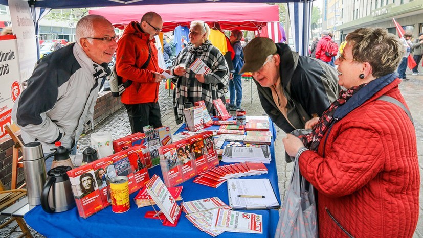 Spendet für  die sozialistische Alternative