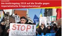 1. September: Am Antikriegstag 2018 auf die Straße gegen imperialistische Kriegsvorbereitung!