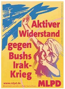 Aktiver Widerstand gegen Bushs Irak Krieg