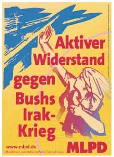 Aktiver Widerstand gegen Bushs Irak Krieg