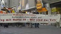 2004: Montagsdemonstration Gelsenkirchen